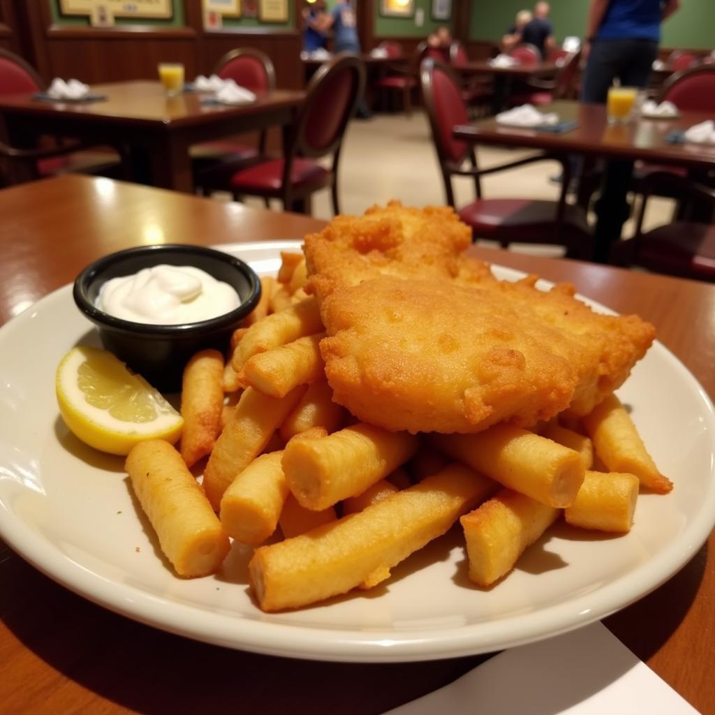 Gluten-Free Fish and Chips at Universal Studios Orlando