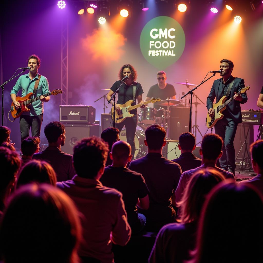 Live music performance at the GMC Food Festival