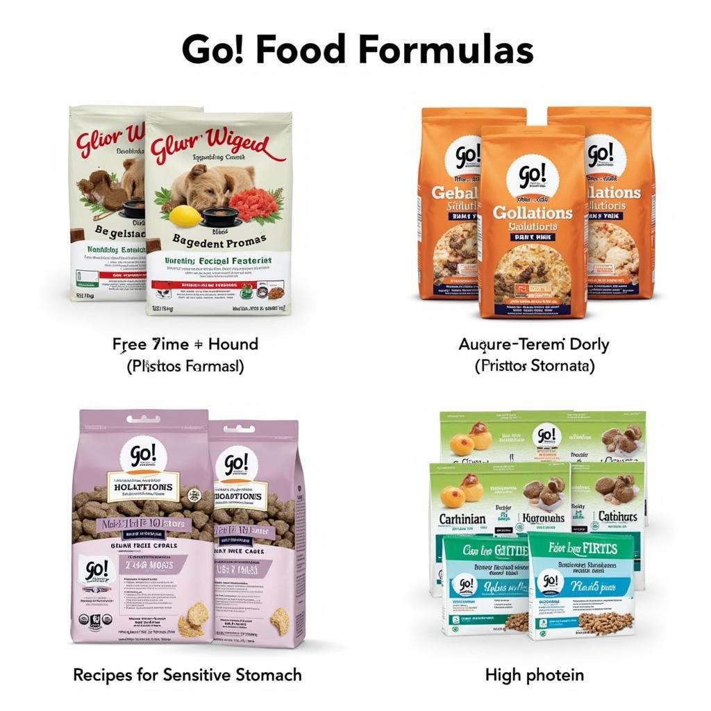 Go! Solutions Dog Food Variety