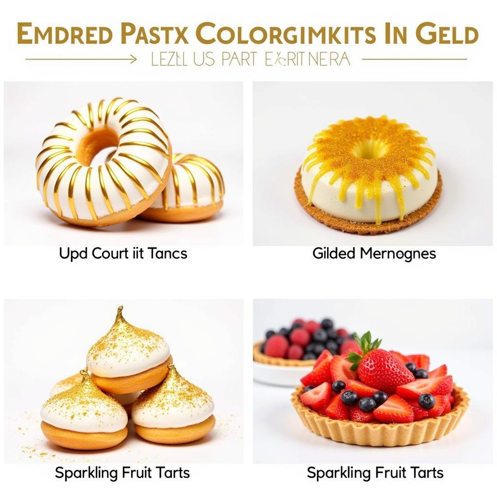 Gold Food Coloring Gel Creative Uses