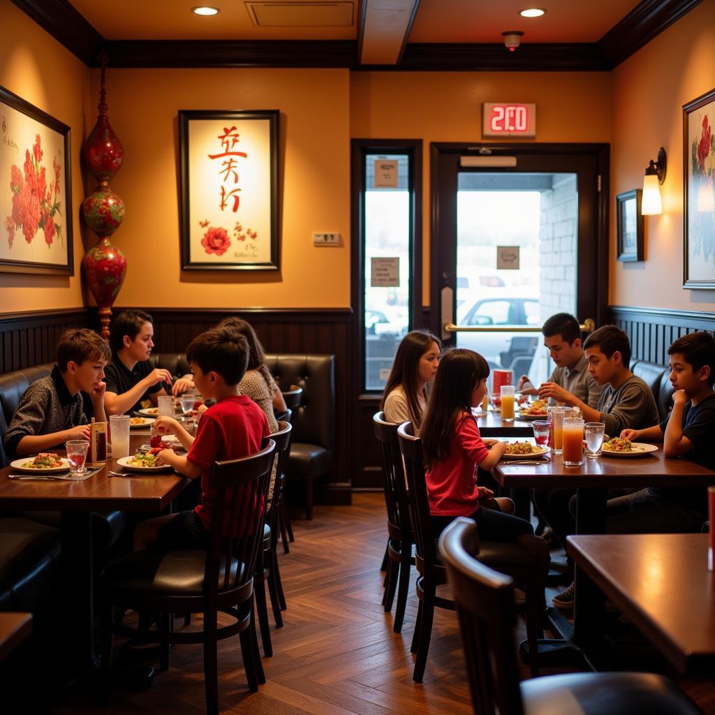 Gonzales LA Chinese Restaurant Interior