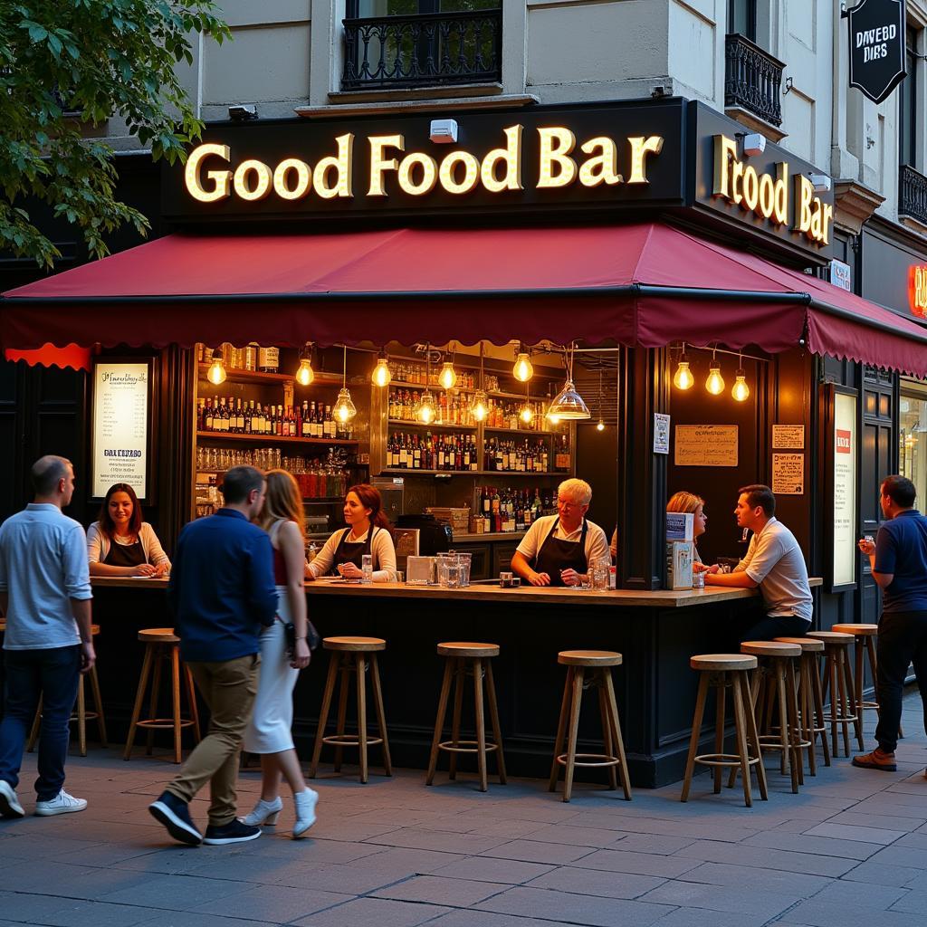 Conveniently Located Good Food Bar