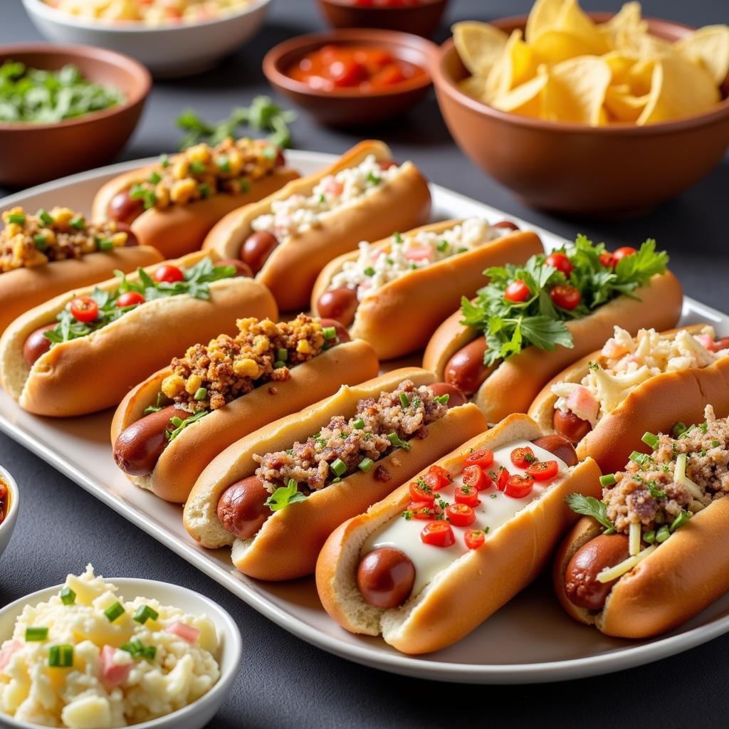 Gordon Food Service Hot Dogs Party Platter