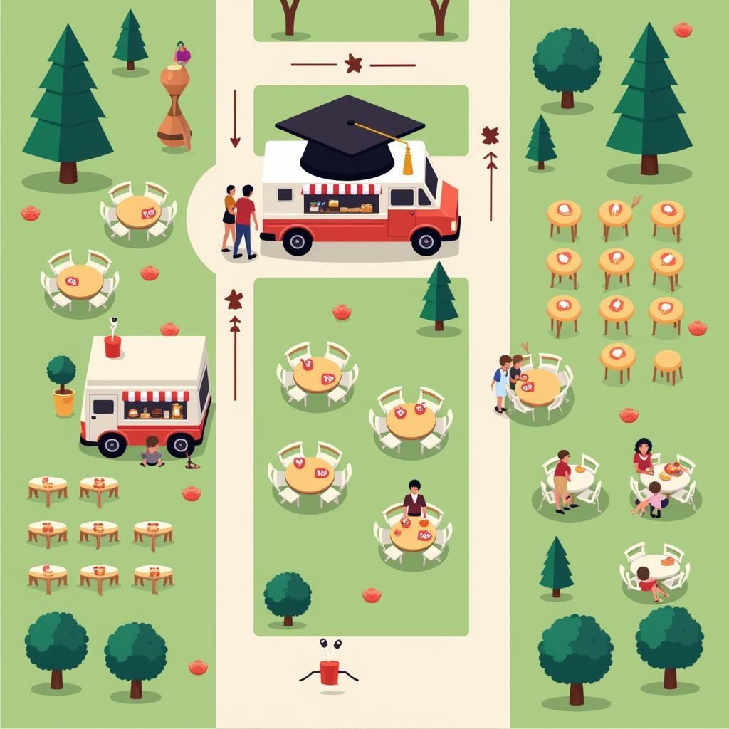 Planning Food Truck Logistics for Graduation Party