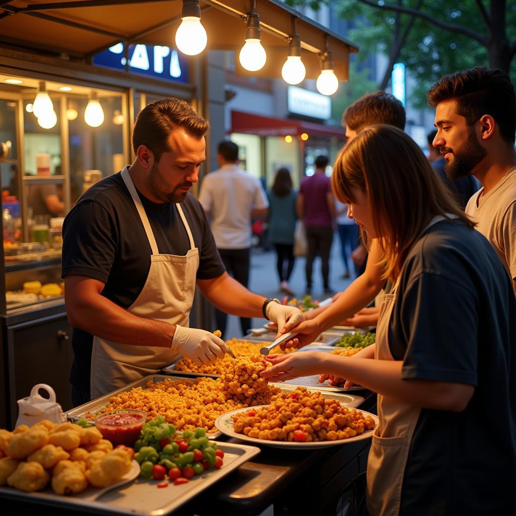 Authentic Street Food in the Grand Oasis