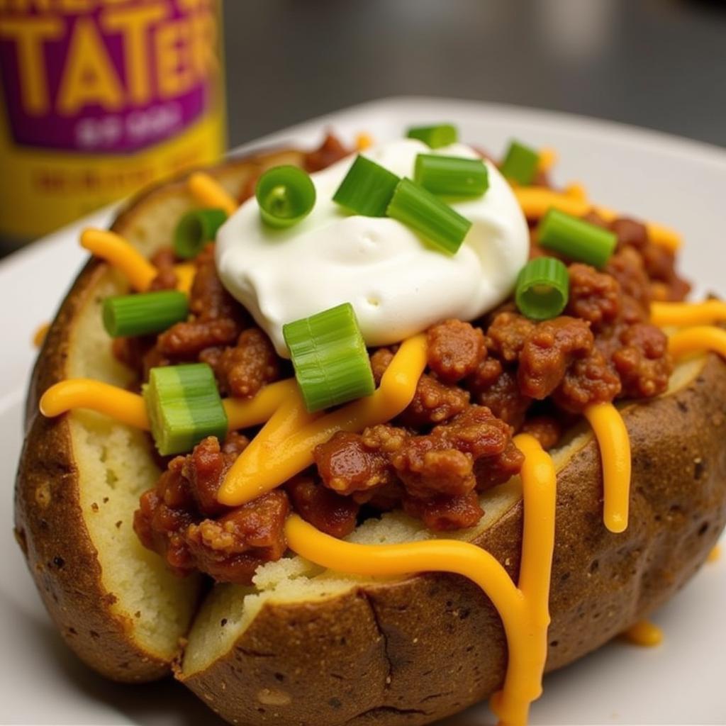 Greater Tater Spudtacular Supreme Loaded Baked Potato