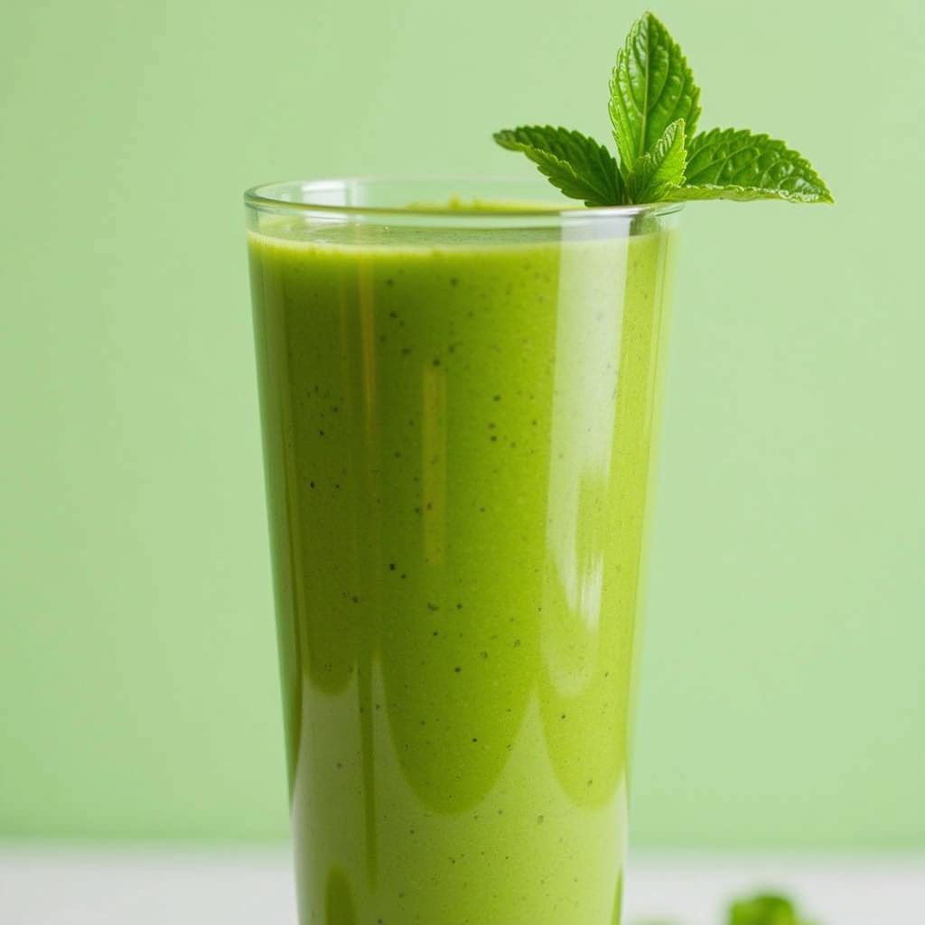 Green Smoothie in a Glass