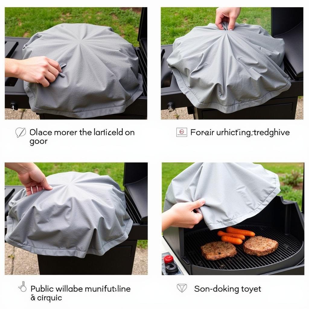 Proper Usage of a Grill Food Cover for Optimal Grilling Results