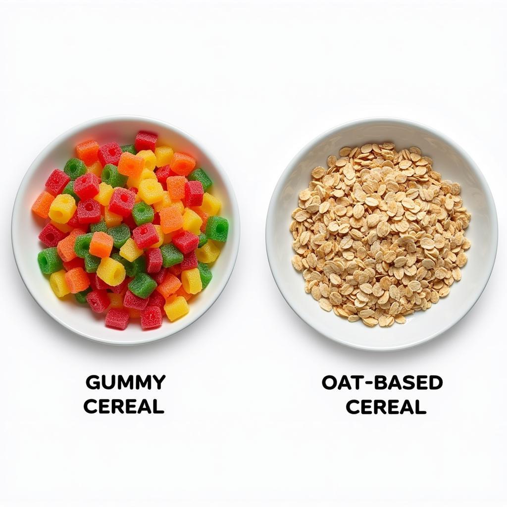 Gummy Cereal vs. Traditional Cereal: A Nutritional Showdown