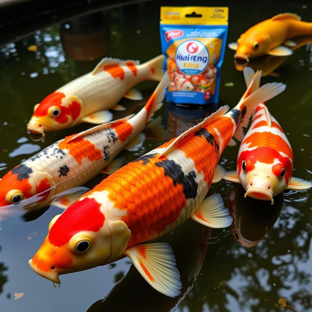 Hai Feng Koi Food Enhancing Koi Colors