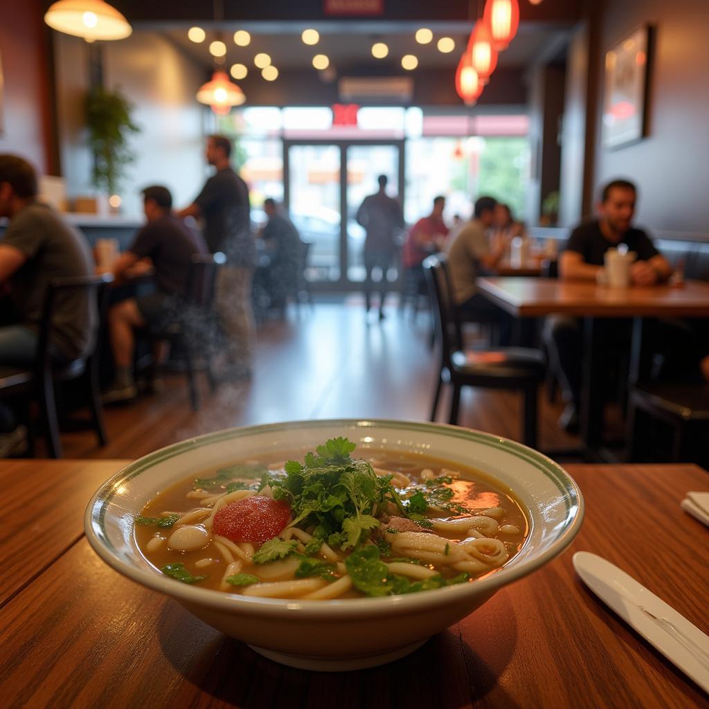 Delicious halal pho in District 5