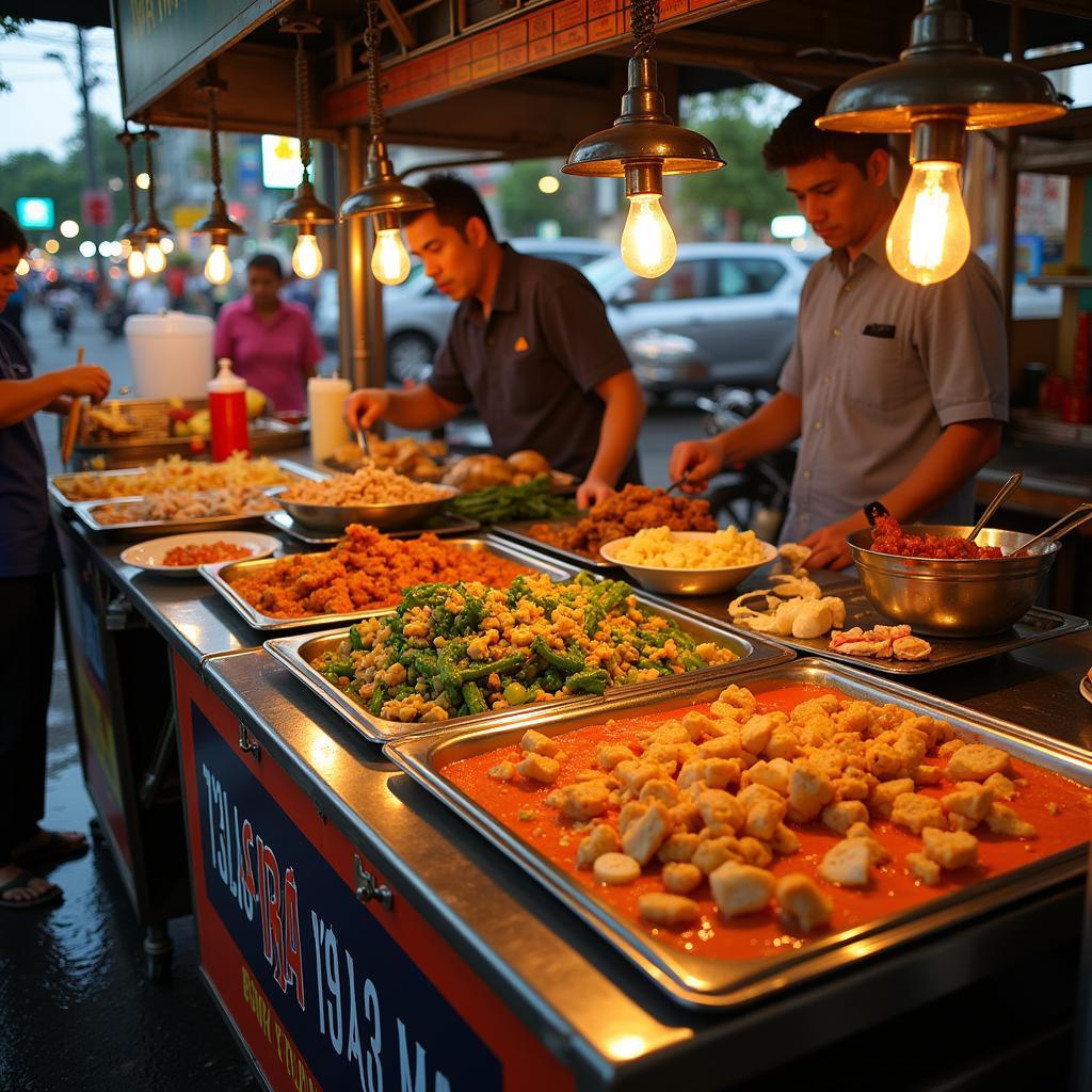 Halal Street Food in District 5