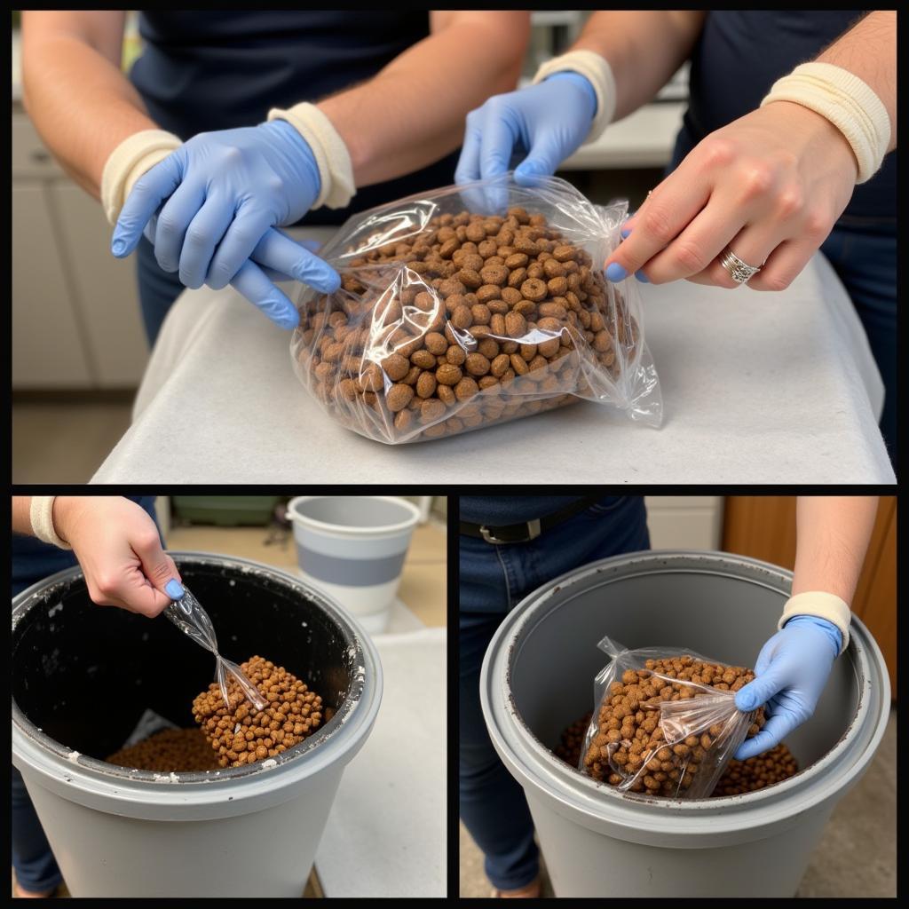 Properly Disposing of Damaged Dog Food