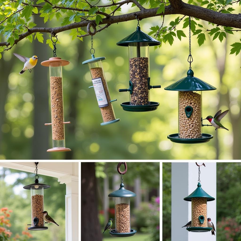 Hanging Bird Feeders