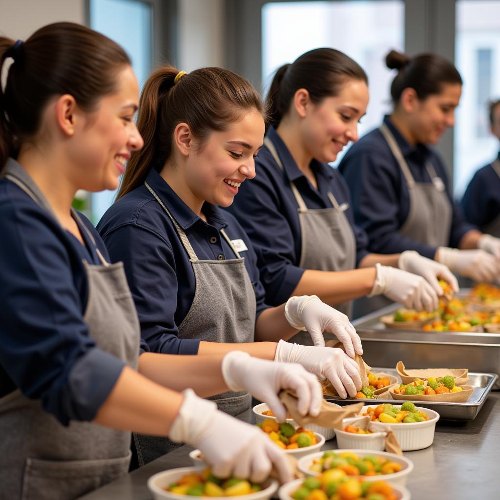 Hannah Kosher Food Volunteers