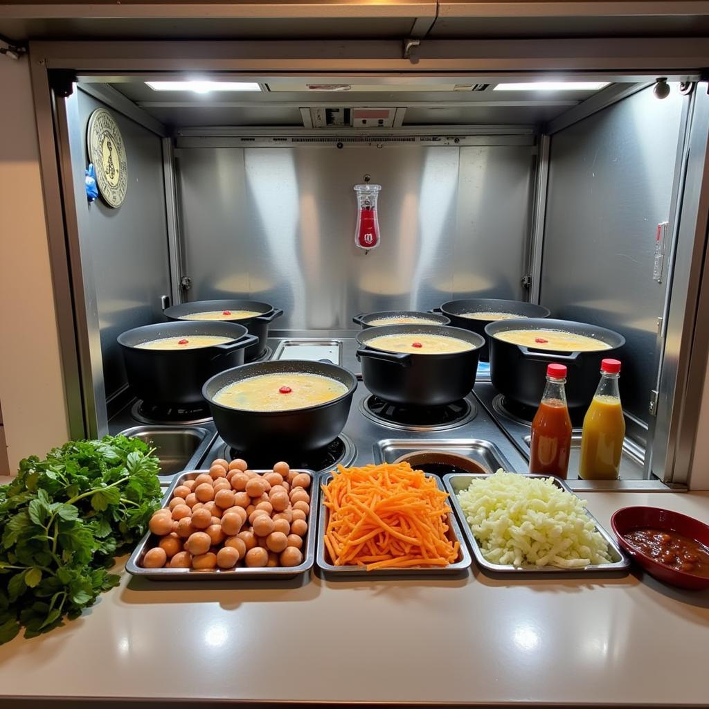 Happi Lao Food Truck Interior