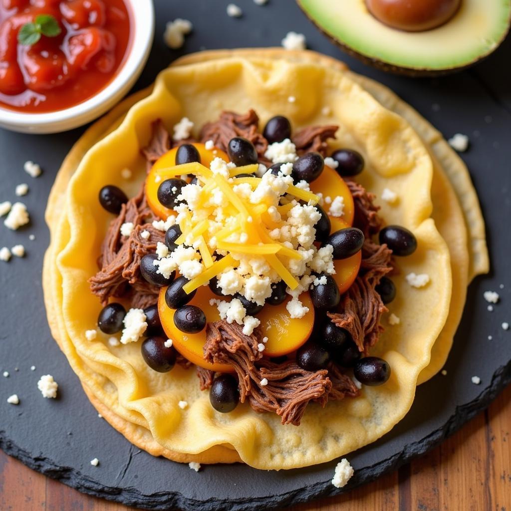 Happy Arepas Food Truck Menu: Pabellón Arepa