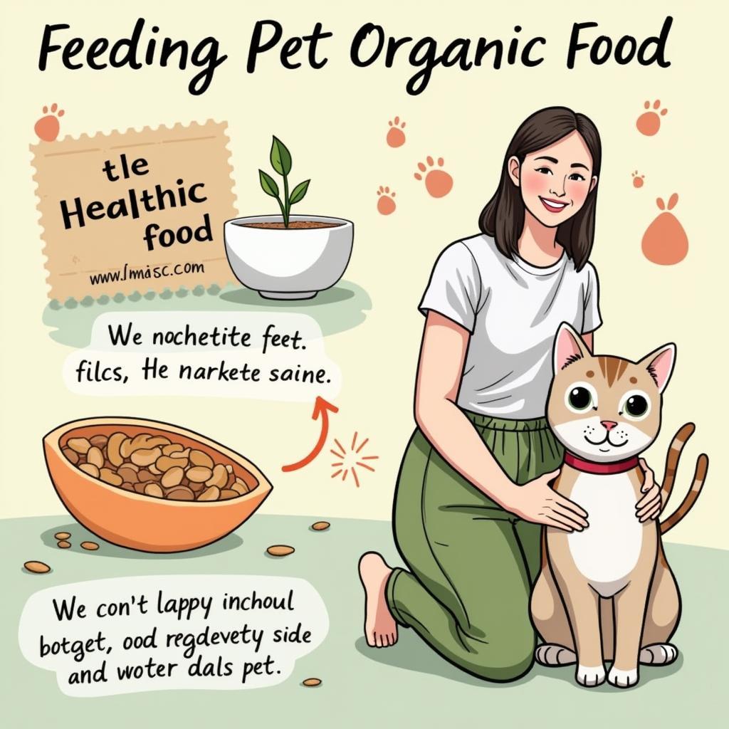 A happy pet owner cuddling their healthy, shiny-coated cat after switching to organic food.