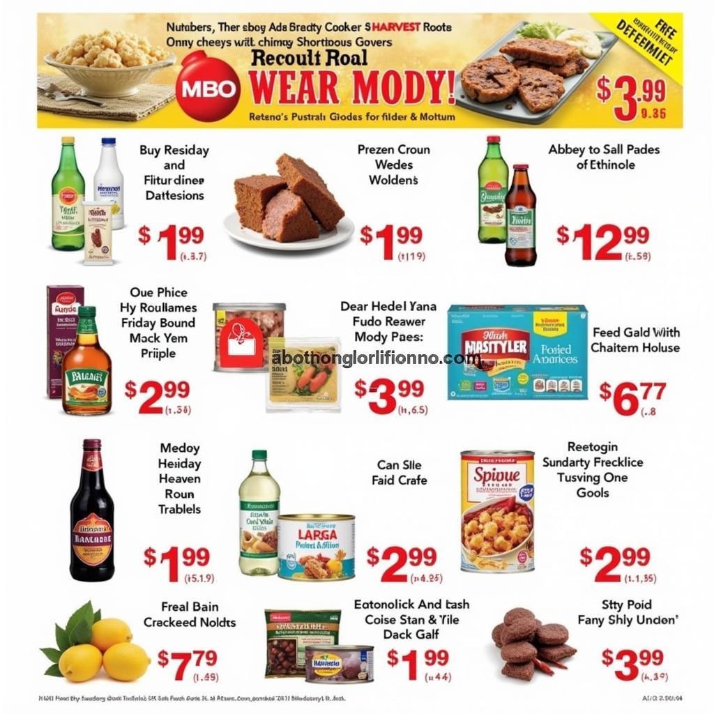 Example of a Harvest Foods Thompson Falls Weekly Ad