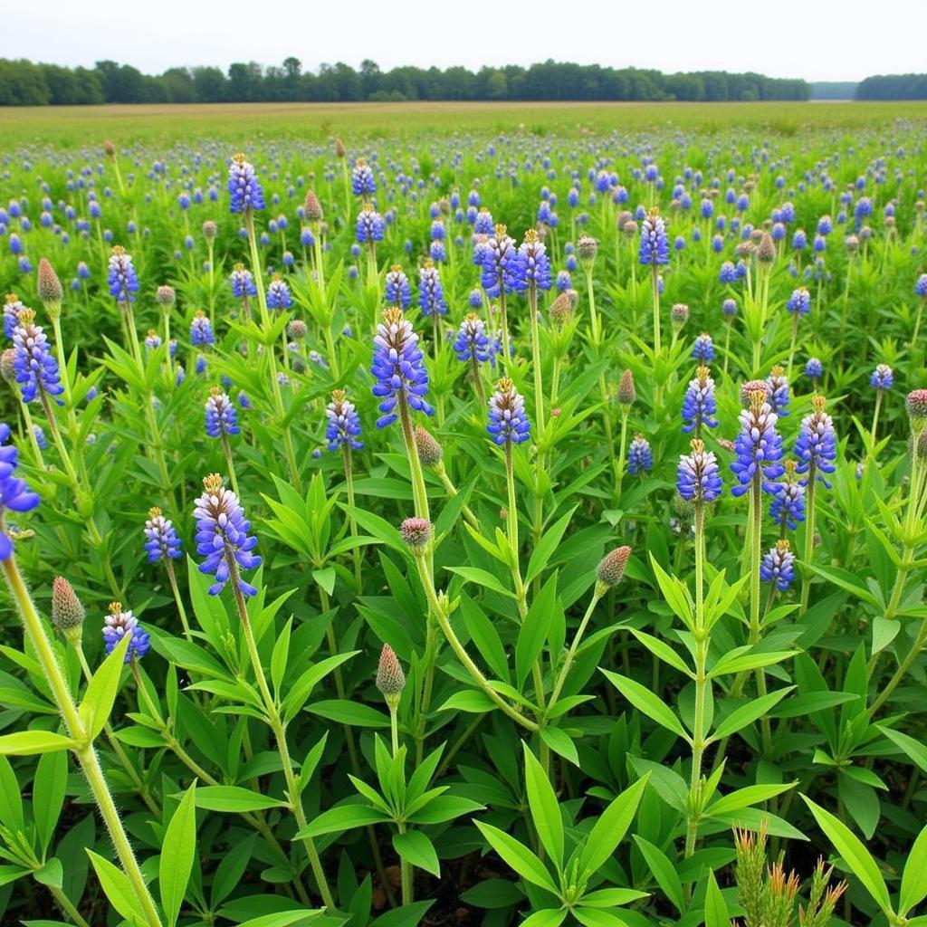 Healthy Chicory Food Plot