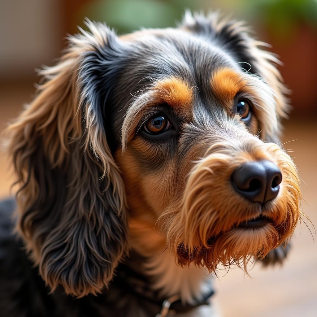 Healthy Dog with Shiny Coat