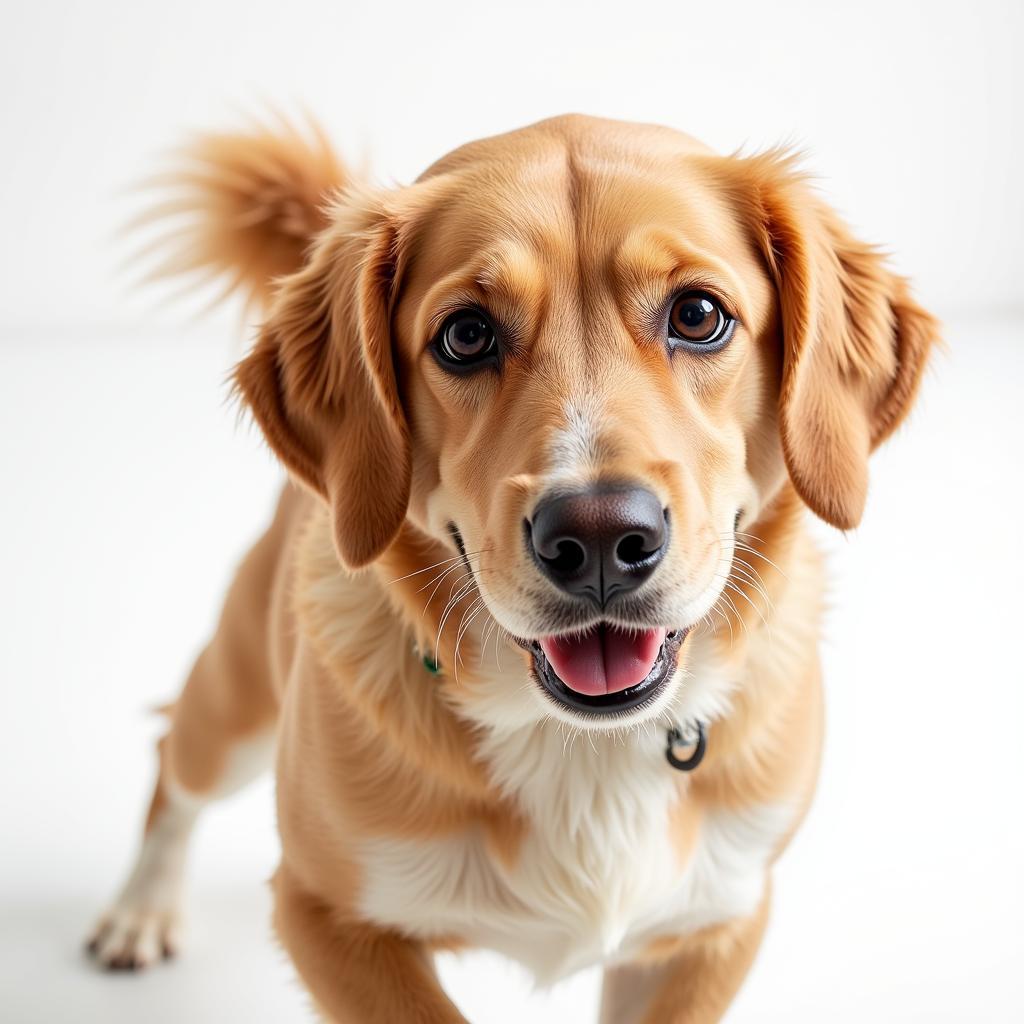 A Healthy Dog with a Shiny Coat After Switching to a Real Food Diet