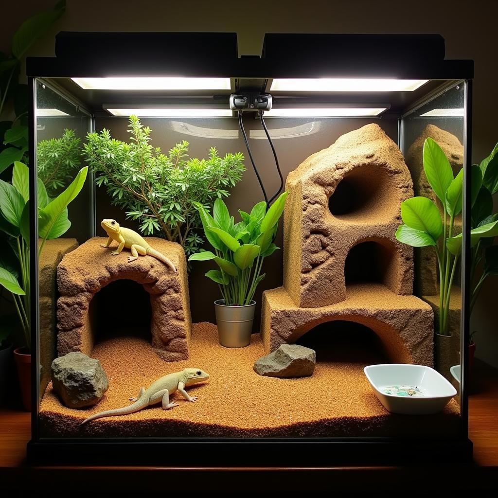 Healthy Gecko Habitat