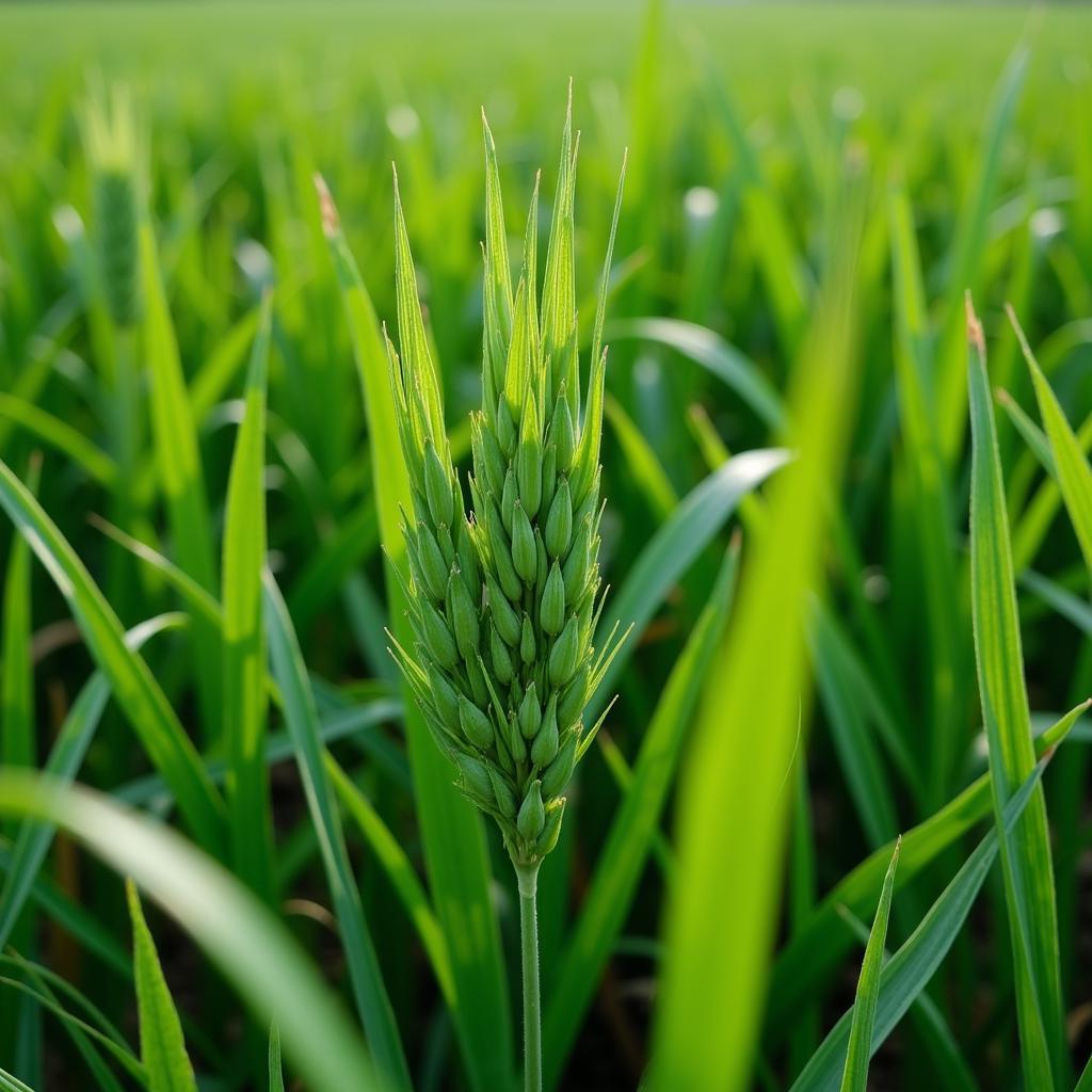 A Healthy and Vibrant Rye Food Plot