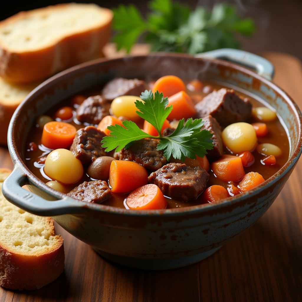 Hearty Beef Stew Recipe with Vegetables