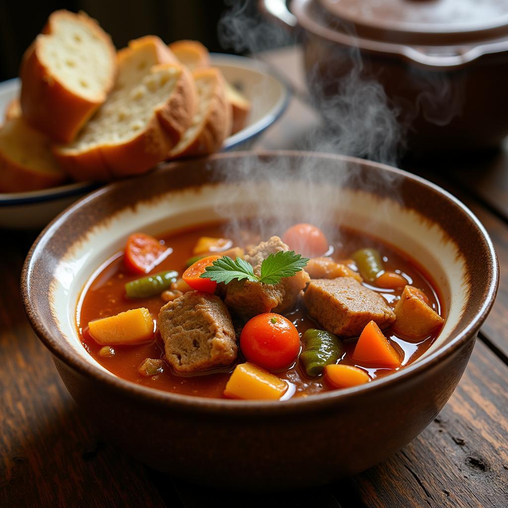 Hearty Vegetable and Meat Stew