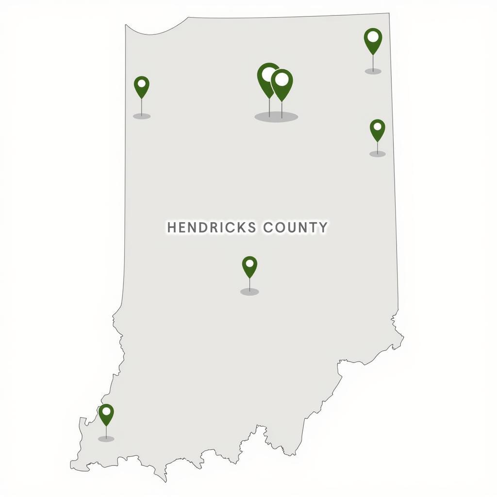 Hendricks County Food Pantry Locations Map