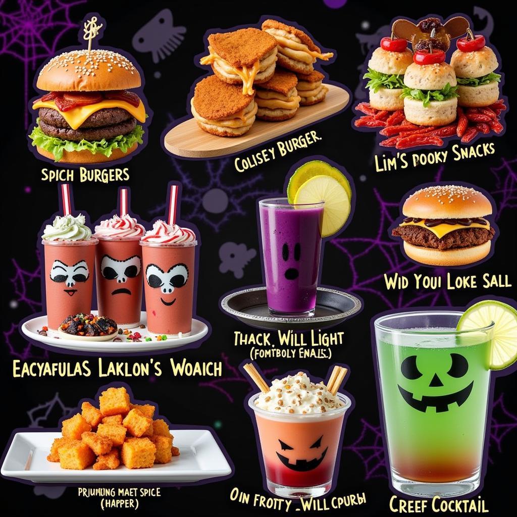 HHN 2024 Food Menu Preview