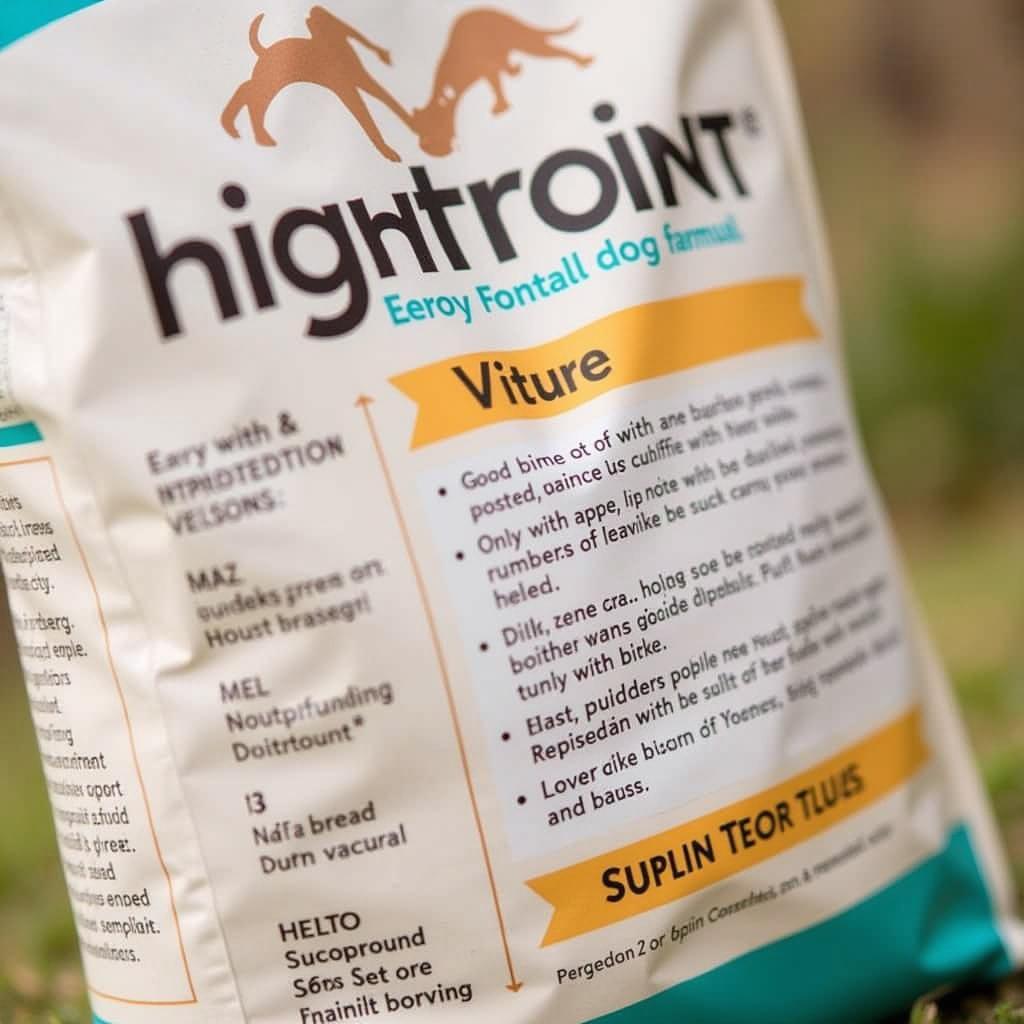 High Point Zero Dog Food Ingredients List