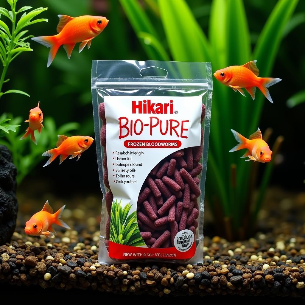 Hikari Frozen Bloodworms for Tropical Fish