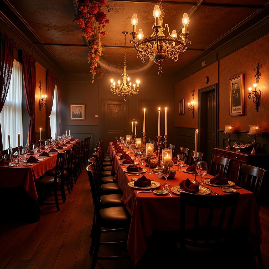 Hocus Pocus Themed Dining Room