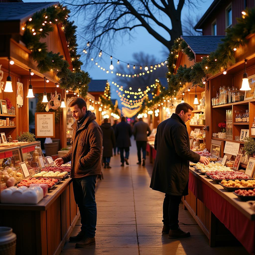 Holiday food and gifts at a Billings MT festival