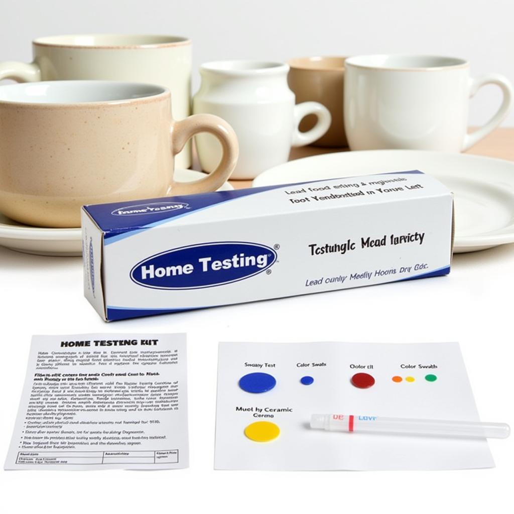 Home Testing Kit for Underglaze Food Safety