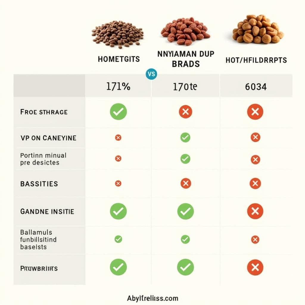 Comparing Horizon Legacy Dog Food to Other Brands