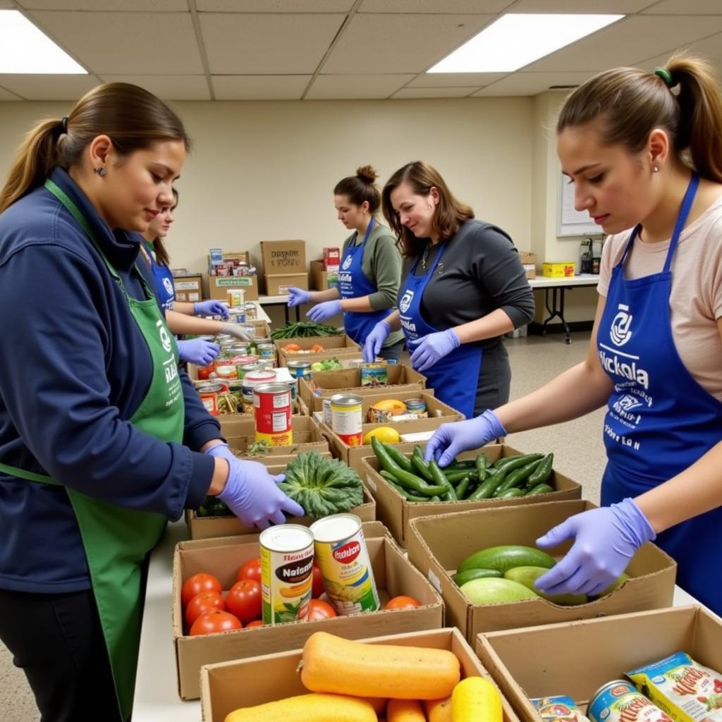 Hot Springs Food Pantry Volunteers Helping Families