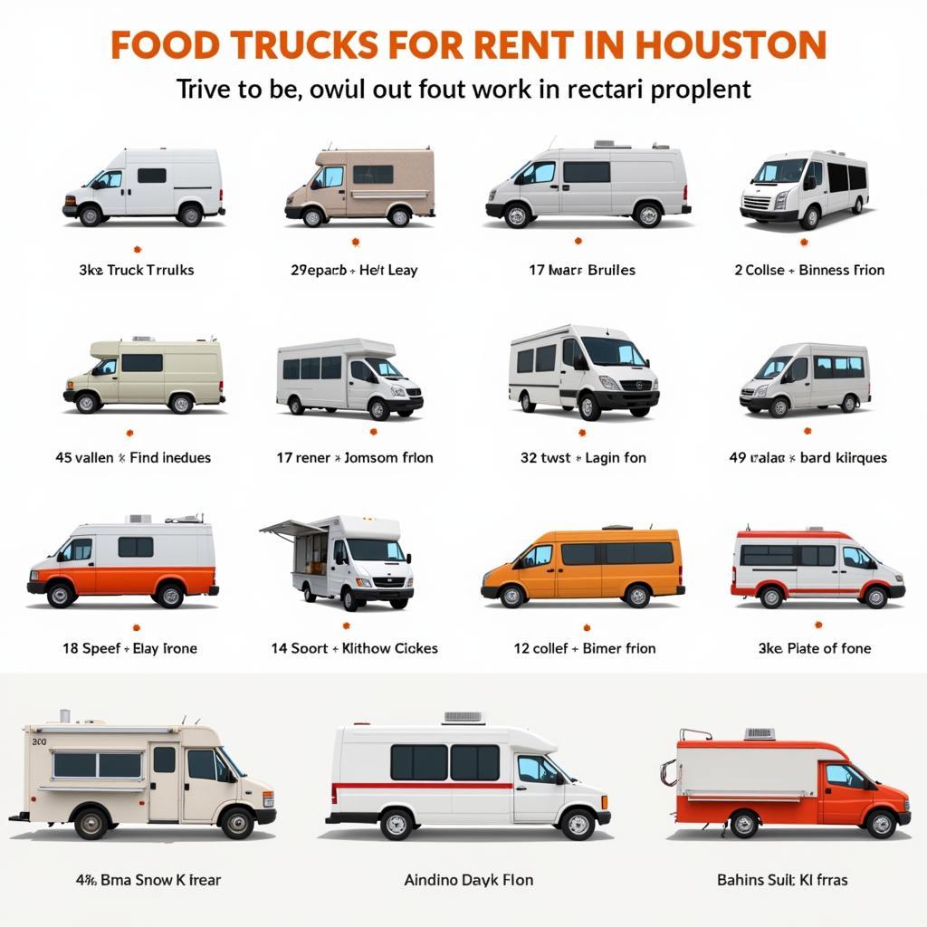 Various Food Truck Rental Options in Houston