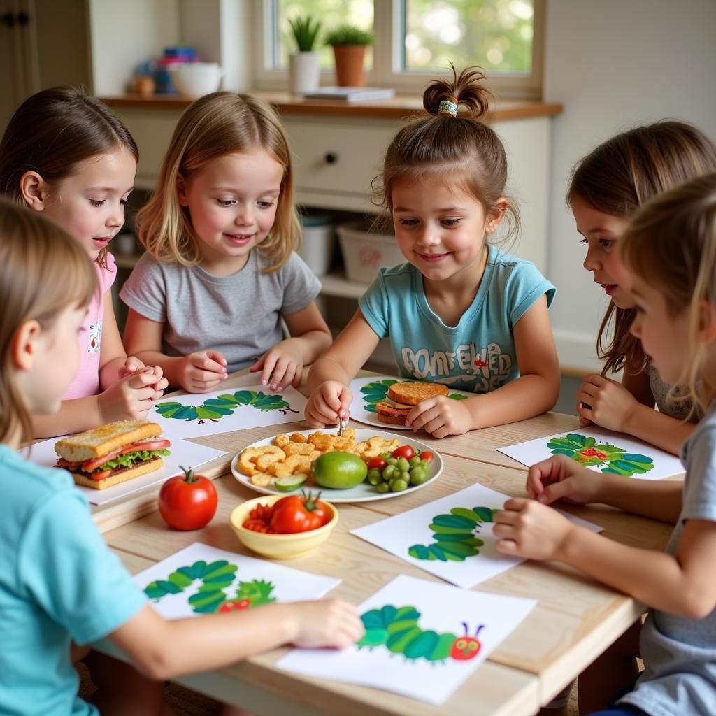 Hungry Caterpillar Printable Food Activities for Kids