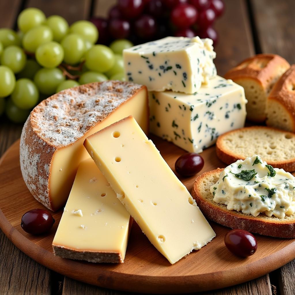 Assortment of Imported Italian Cheeses