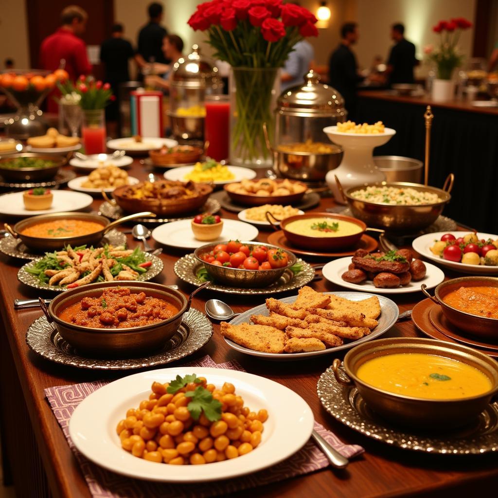 Delicious Spread from an Indian Catering Service in Plano