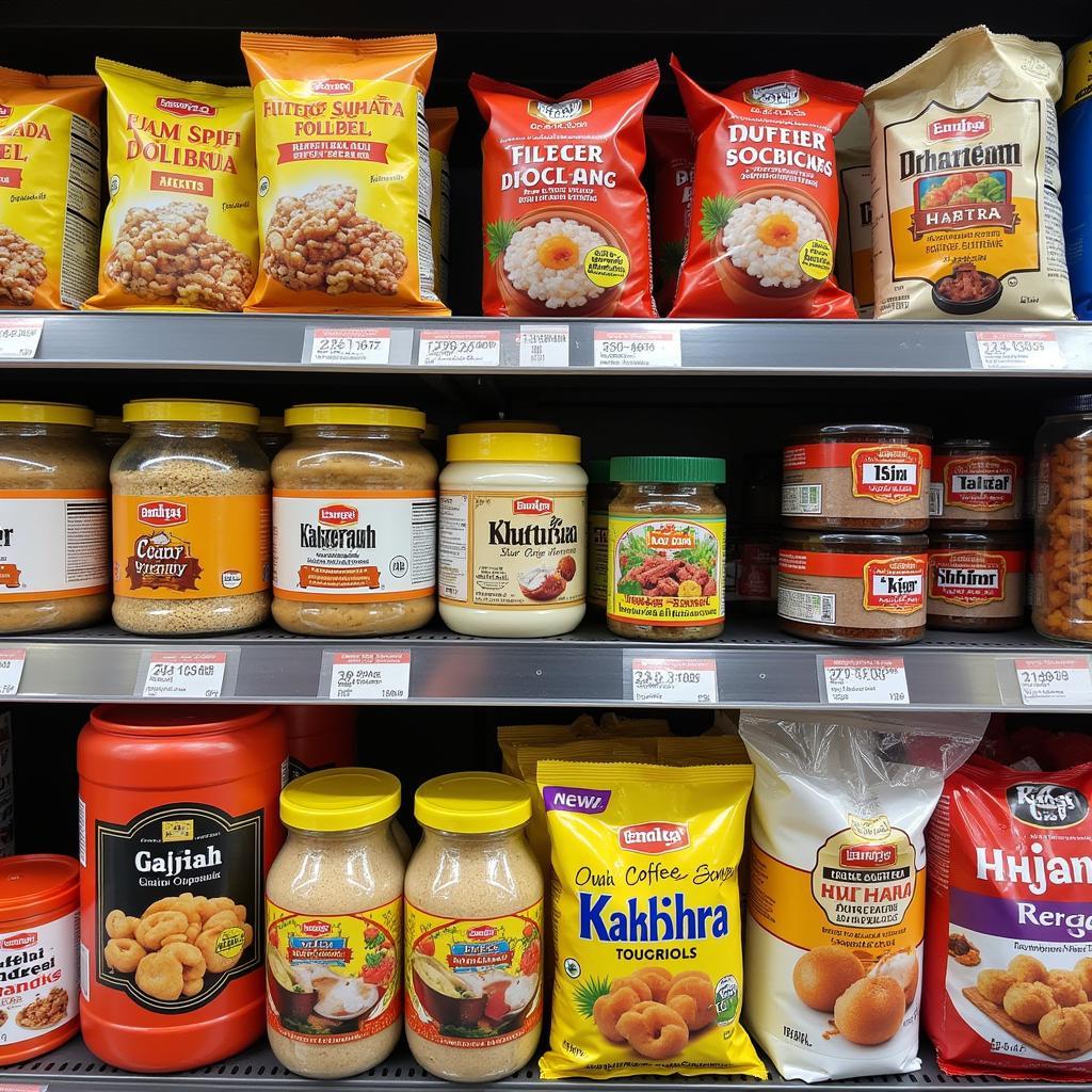 Regional Specialties at an Indian Grocery Store