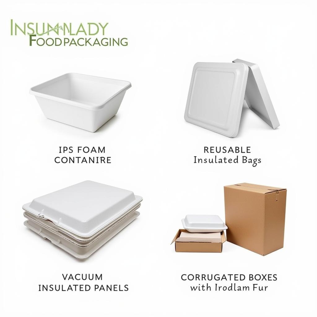 Different Types of Insulated Food Packaging