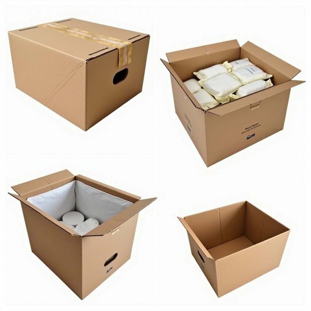 Insulated Shipping Box for Frozen Snake Food