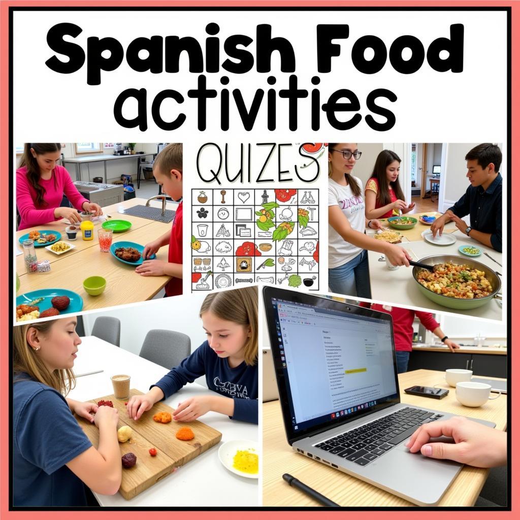 Interactive Spanish Food Activities