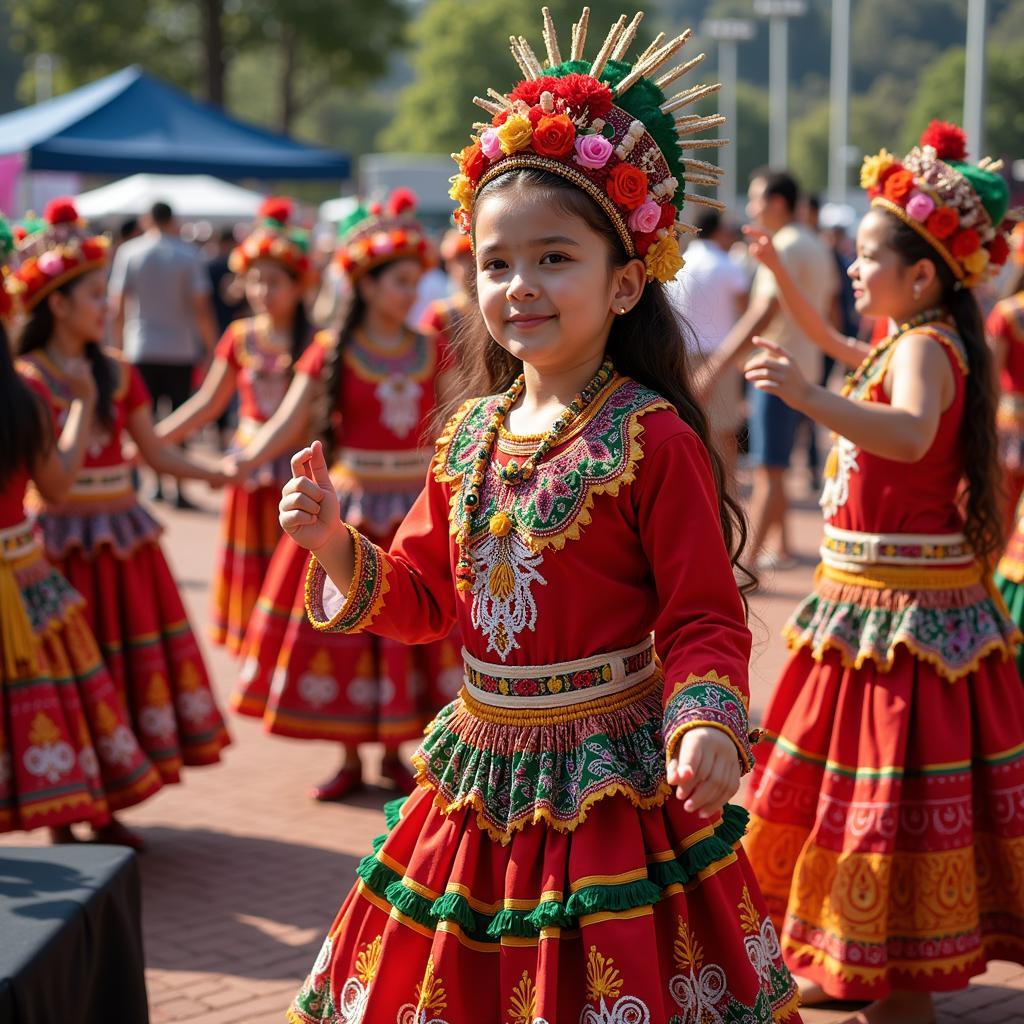 Cultural performances at the International Food Festival Knoxville TN