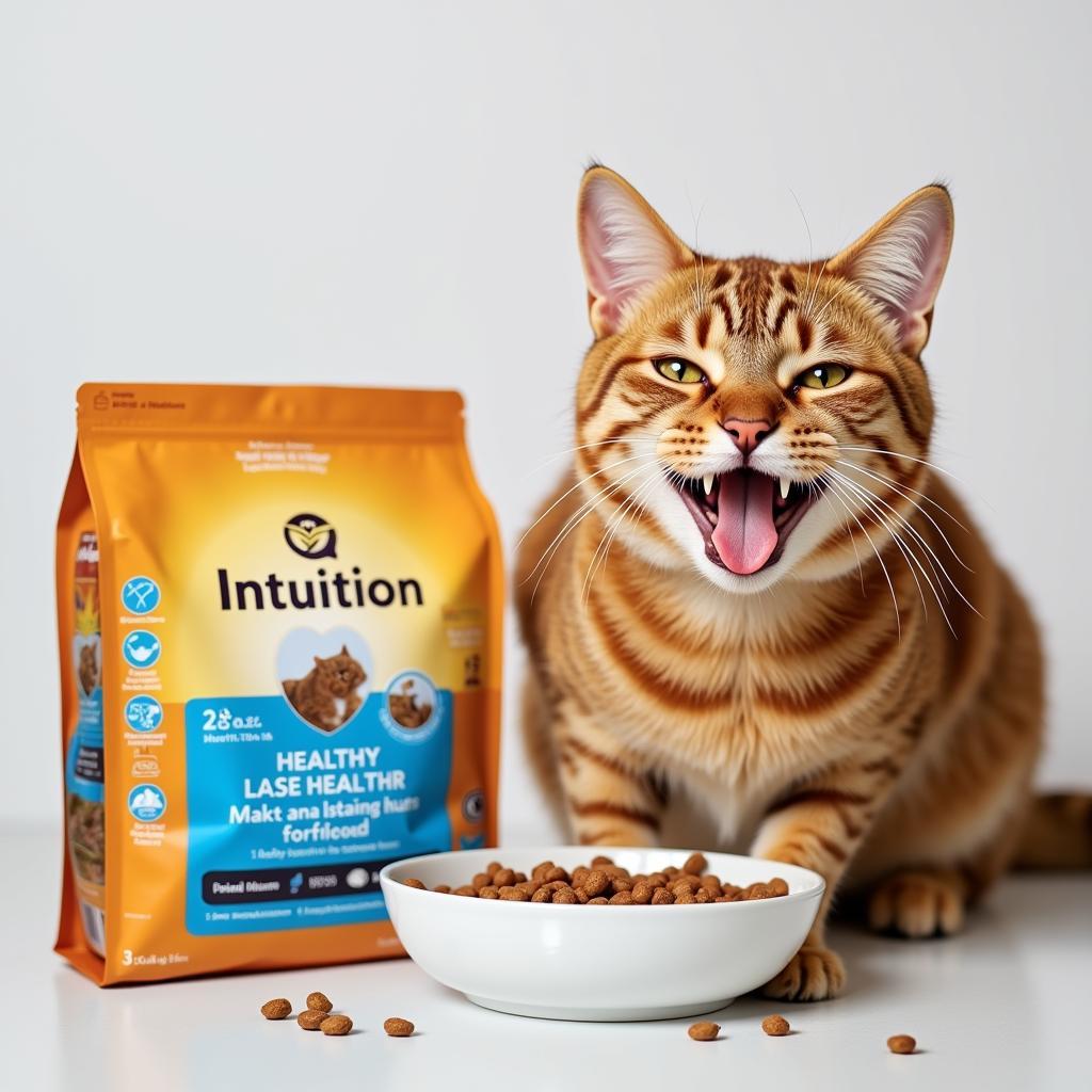 Intuition Cat Food and a Happy Cat