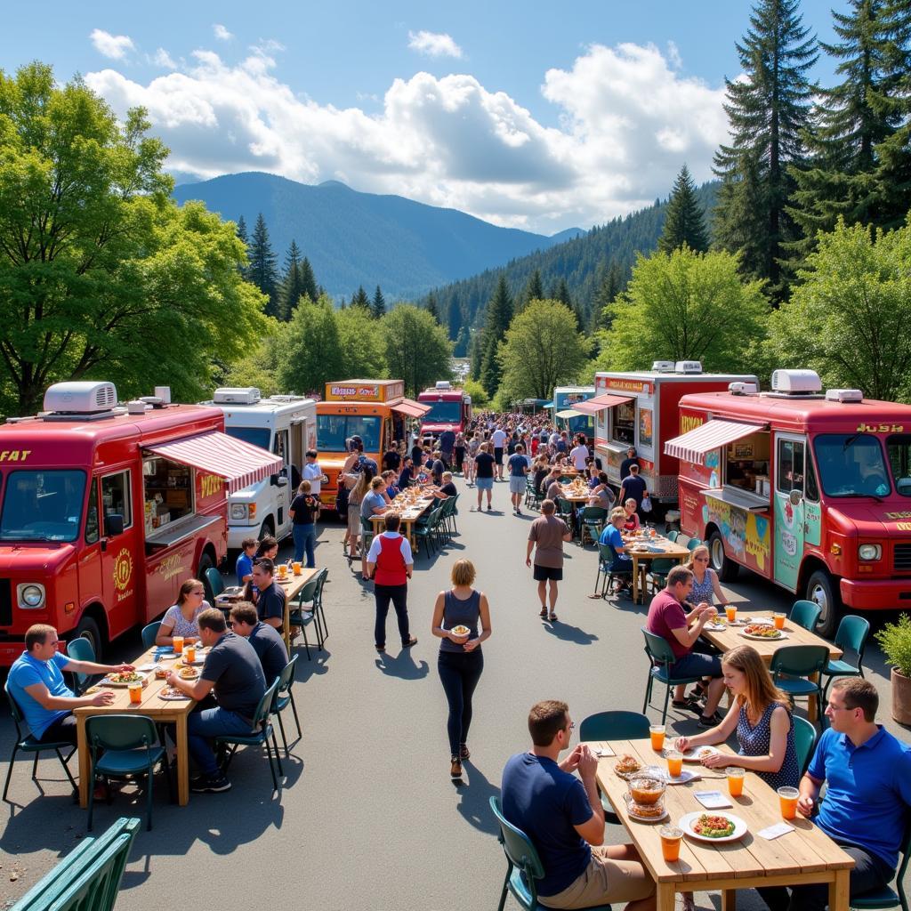 Issaquah Food Trucks Offer Delicious Outdoor Dining Options